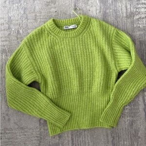 Zara Ribbed Knit Sweater size Small